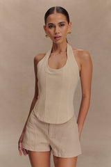 Meadow Denim Shorts - Stone Wash