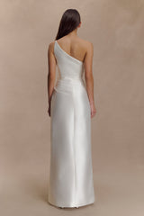 Francine One Shoulder Maxi Dress - Ivory
