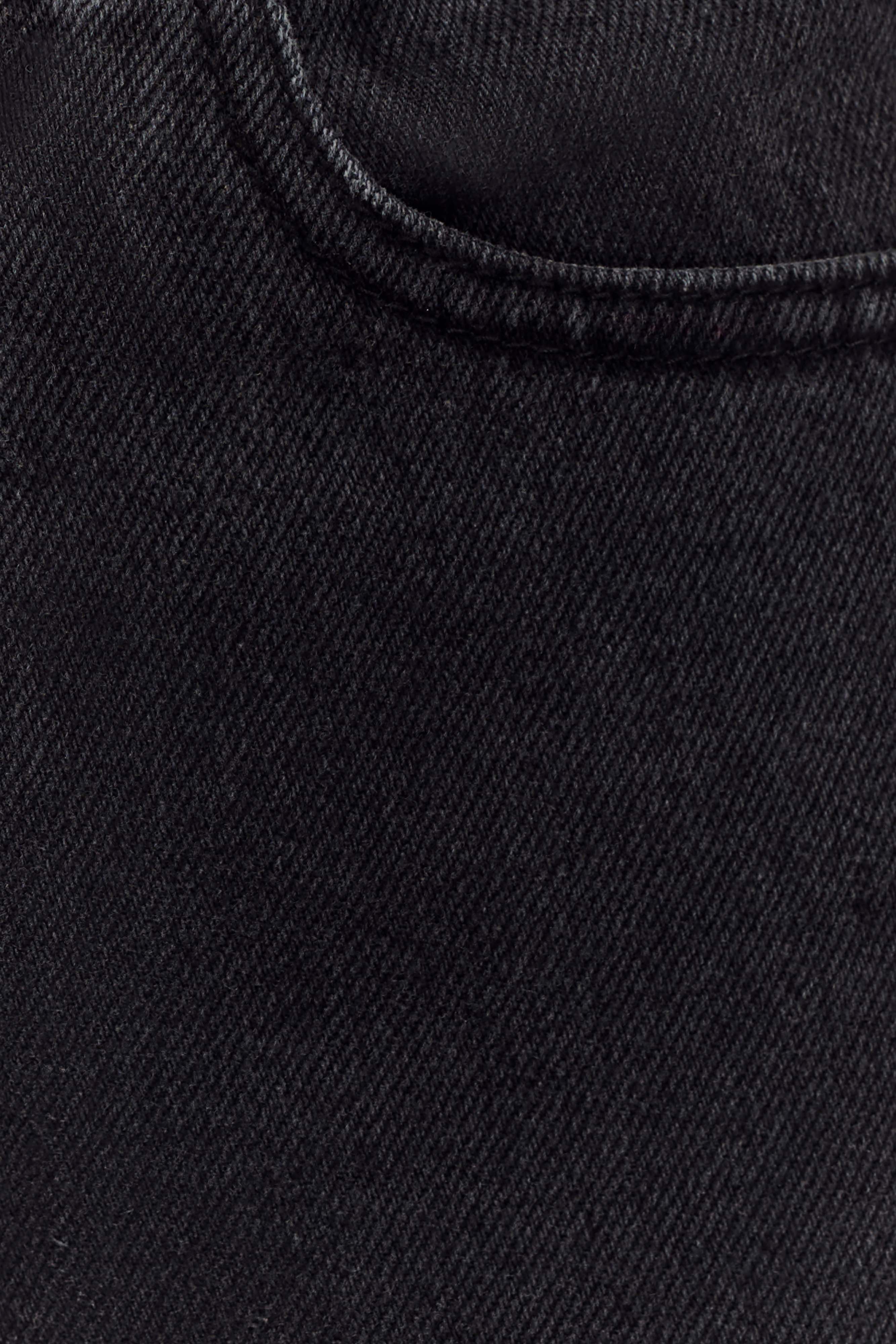 Caitlin Mid Rise Denim Jeans - Washed Black