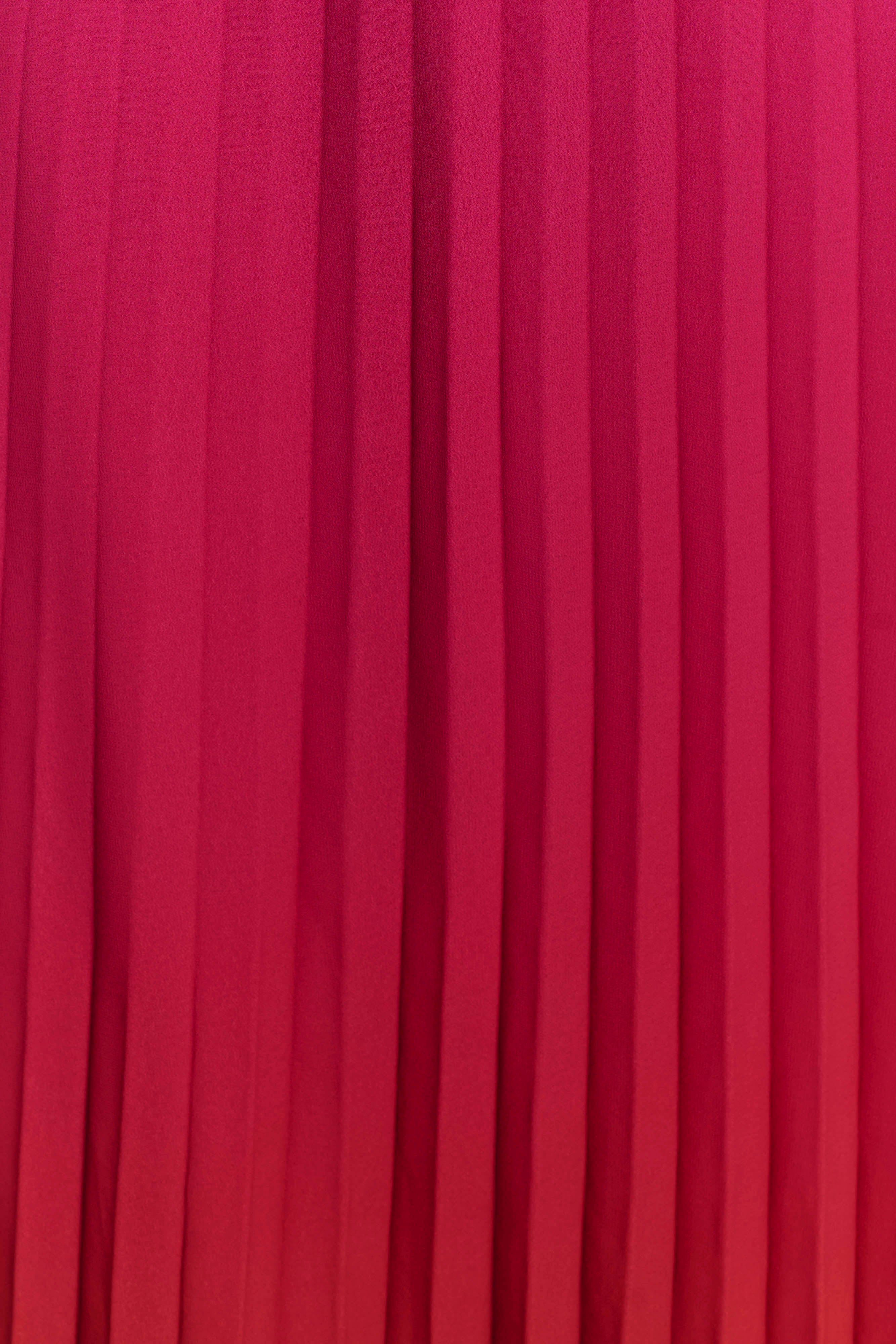 Caira Chiffon Scarf Maxi Dress - Ombre Dark Pink