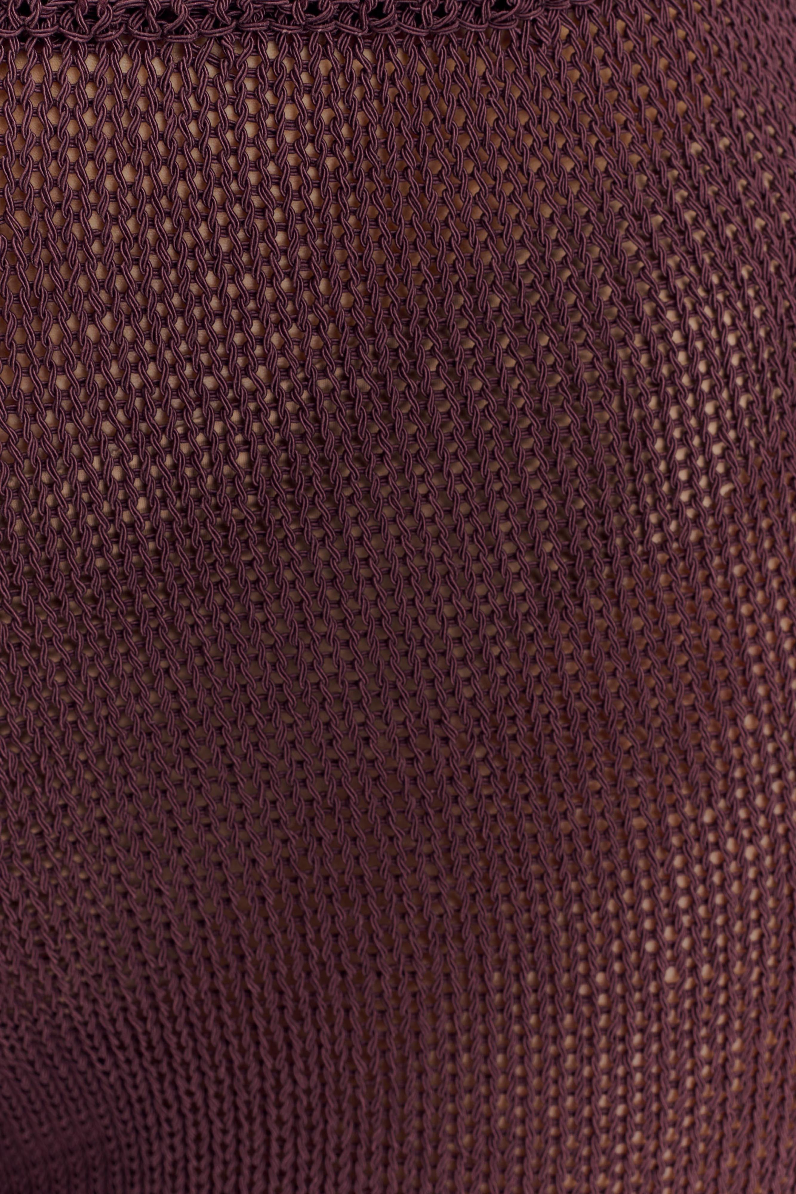 Malani Wide Leg Knit Pants - Chocolate