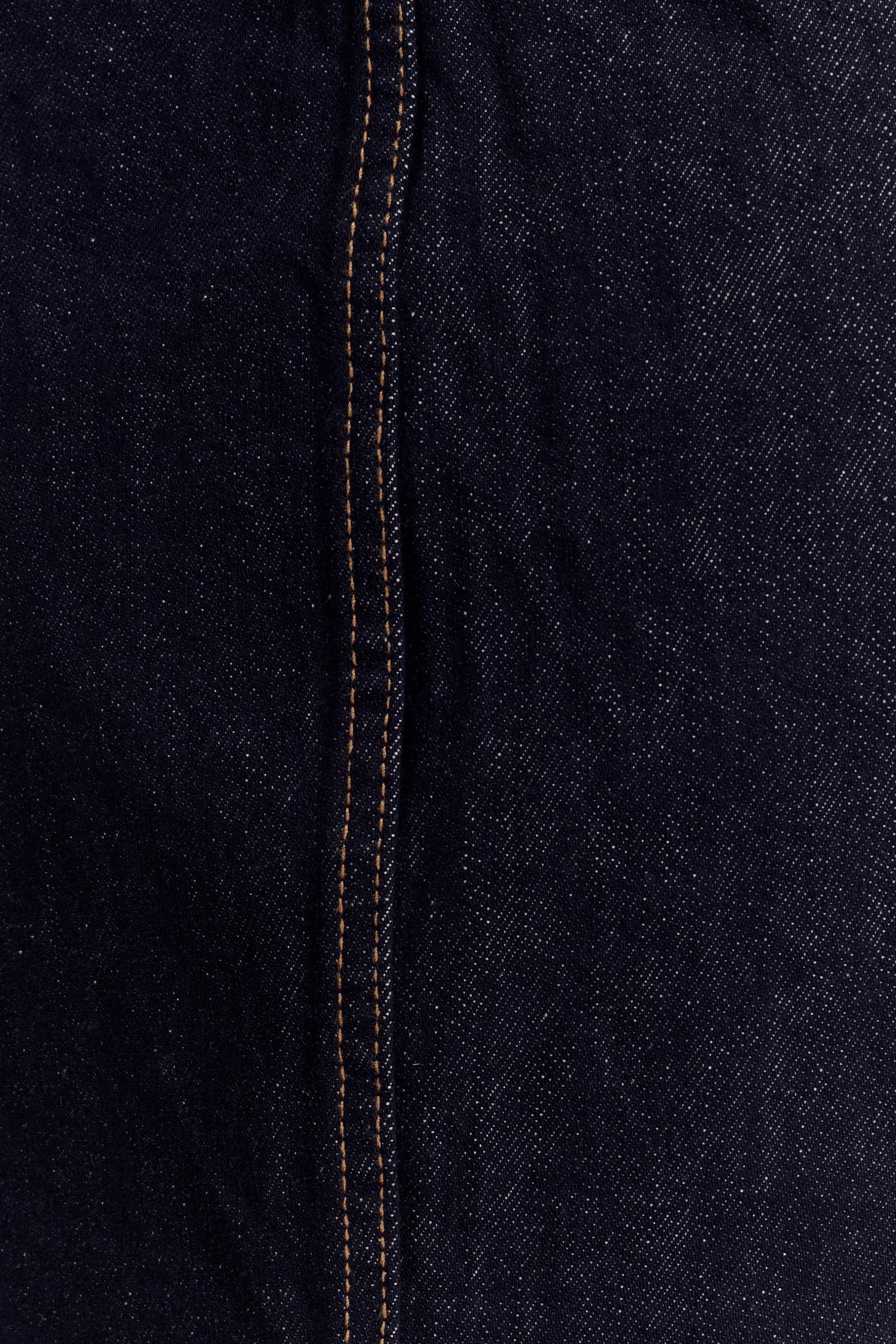 Julienne Denim Mini Skirt - Washed Indigo Blue