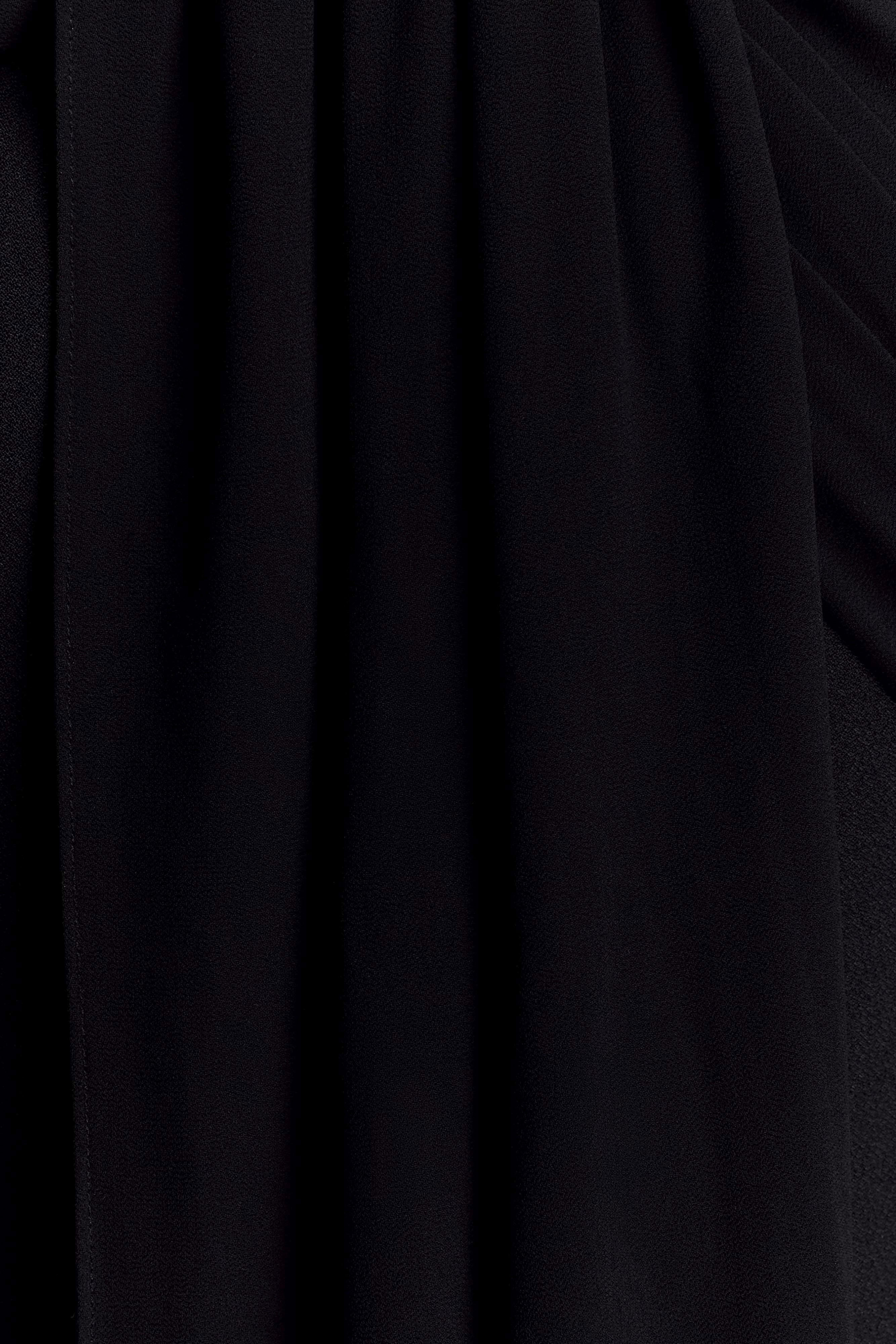 Philippa Knotted Crepe Maxi Dress - Black