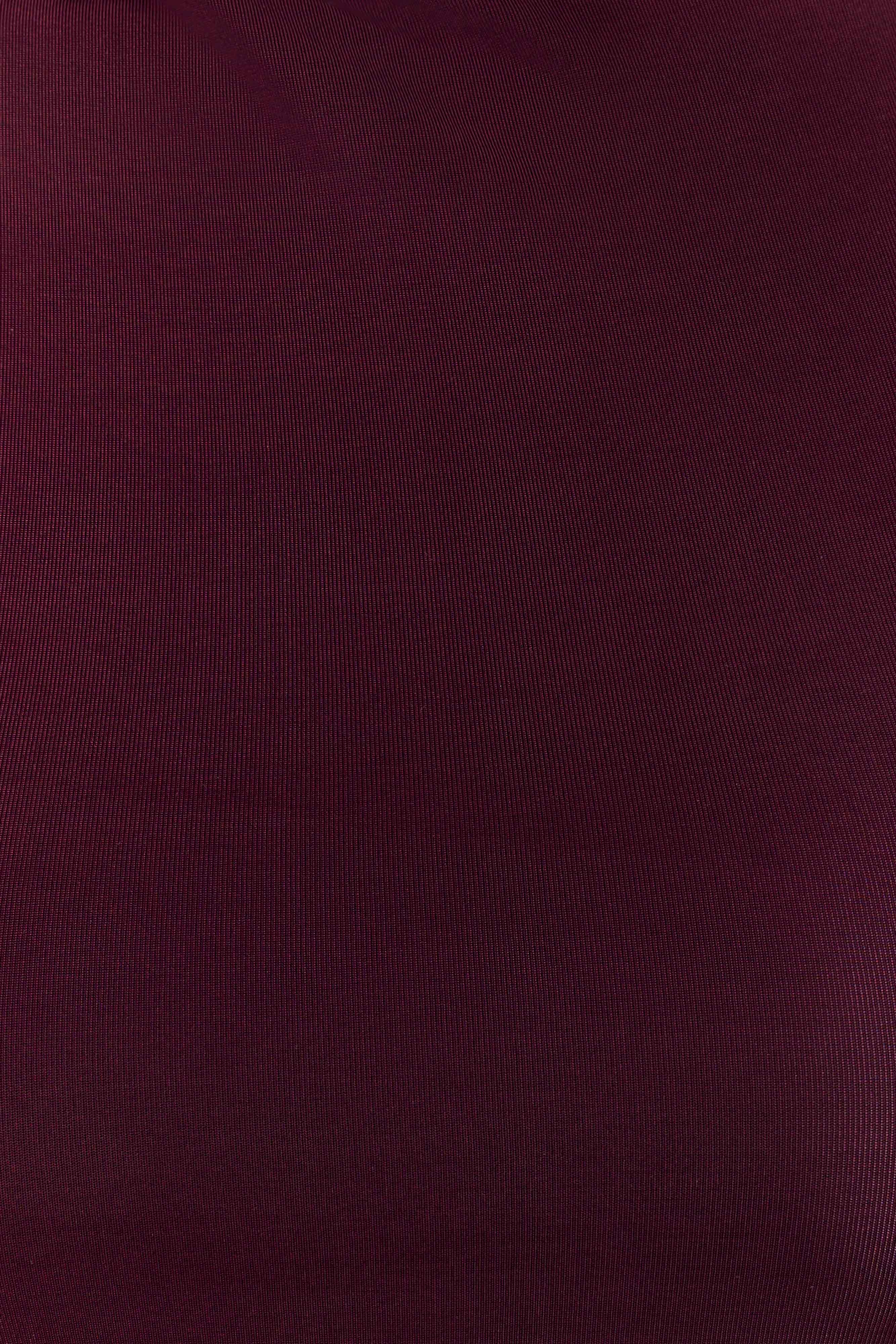 Hadleigh Sleeveless Slinky Top - Burgundy