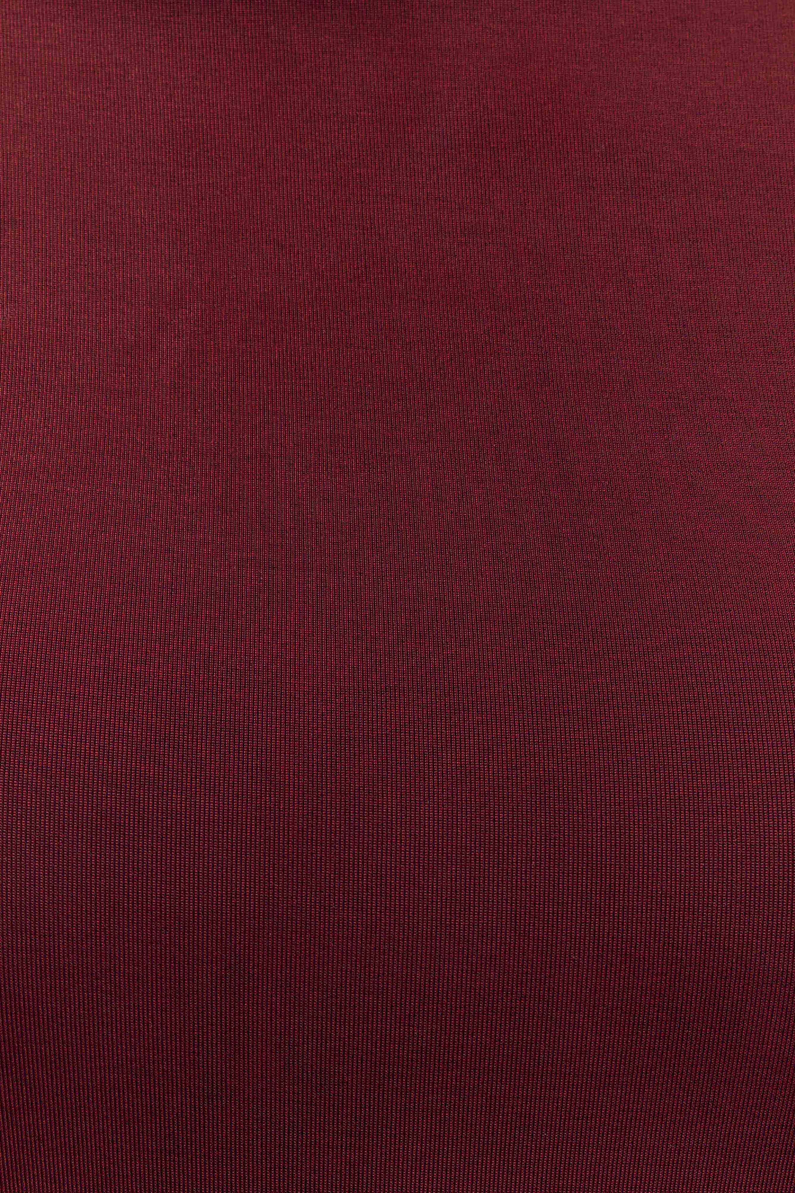 Bridget Slinky Cowl Back Top - Burgundy