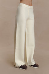 Lauren Knit Trouser - Ivory