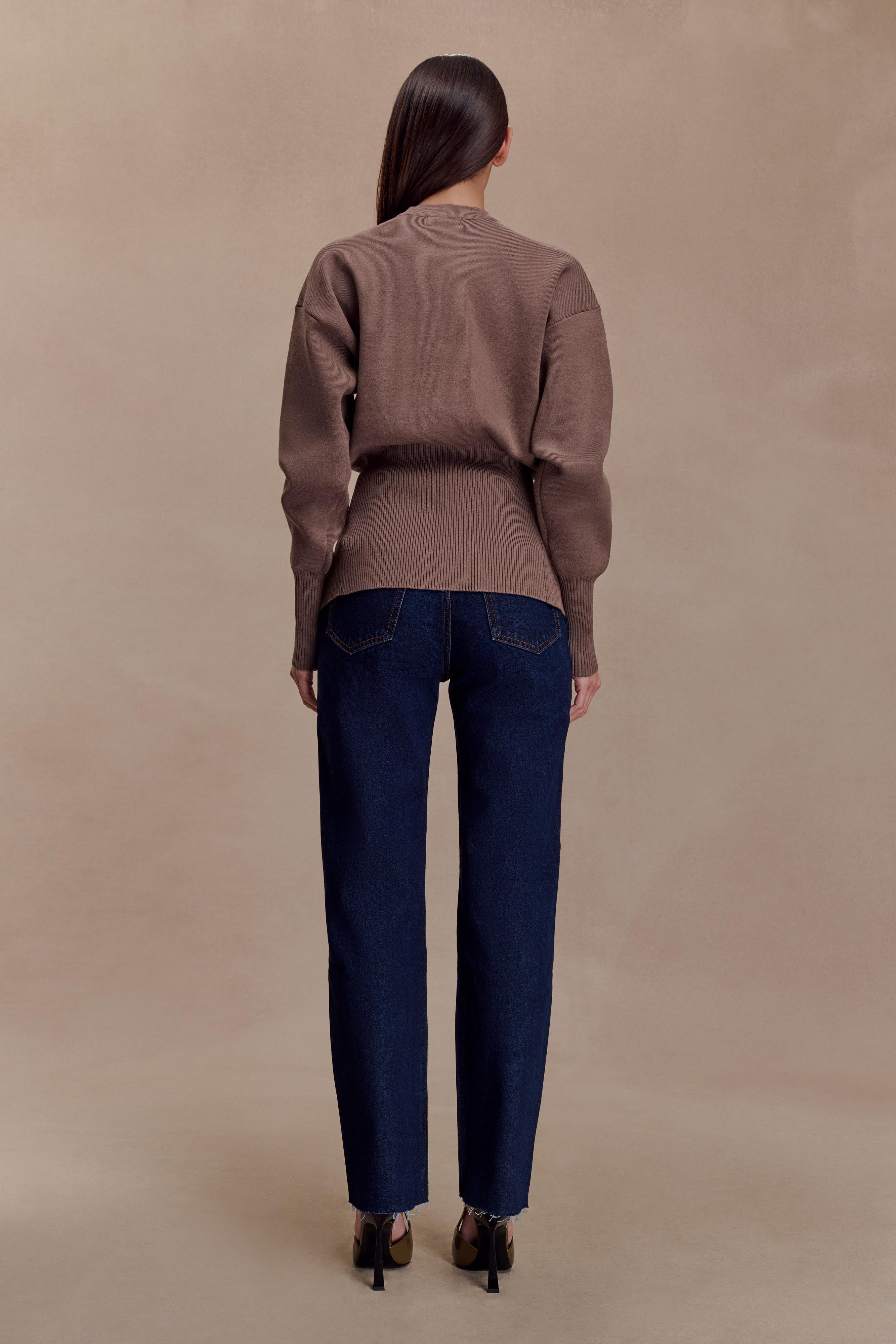 Tina Mom Jean - Indigo Blue