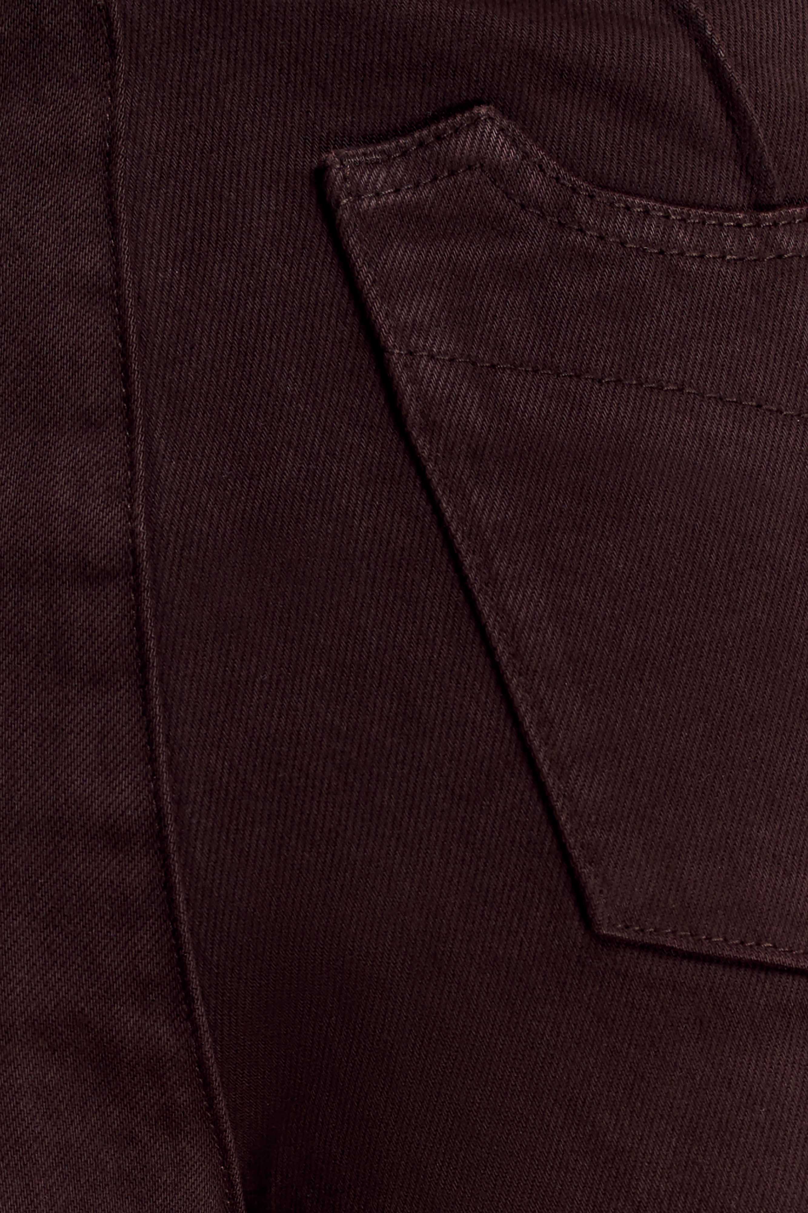 Beatrix High Rise Denim Jeans - Chocolate