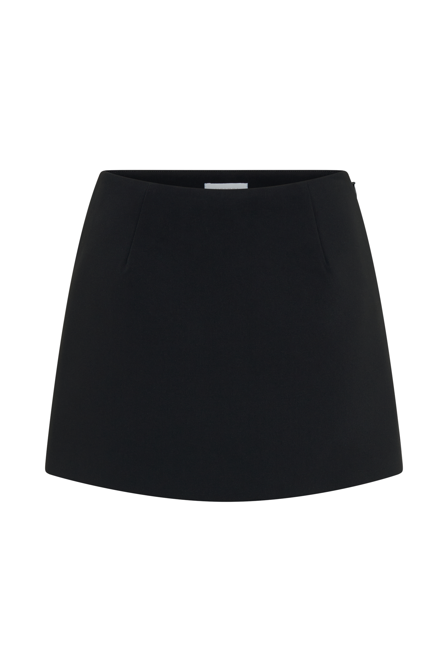 Alix Suiting Mini Skort - Black