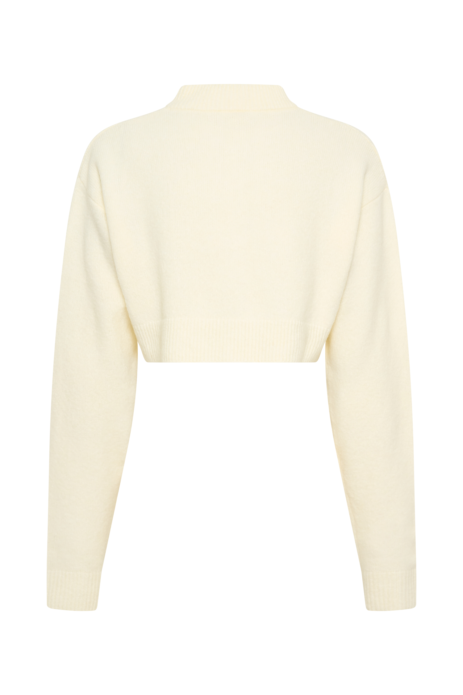 Shelby Knit Cardigan - Ivory Marle