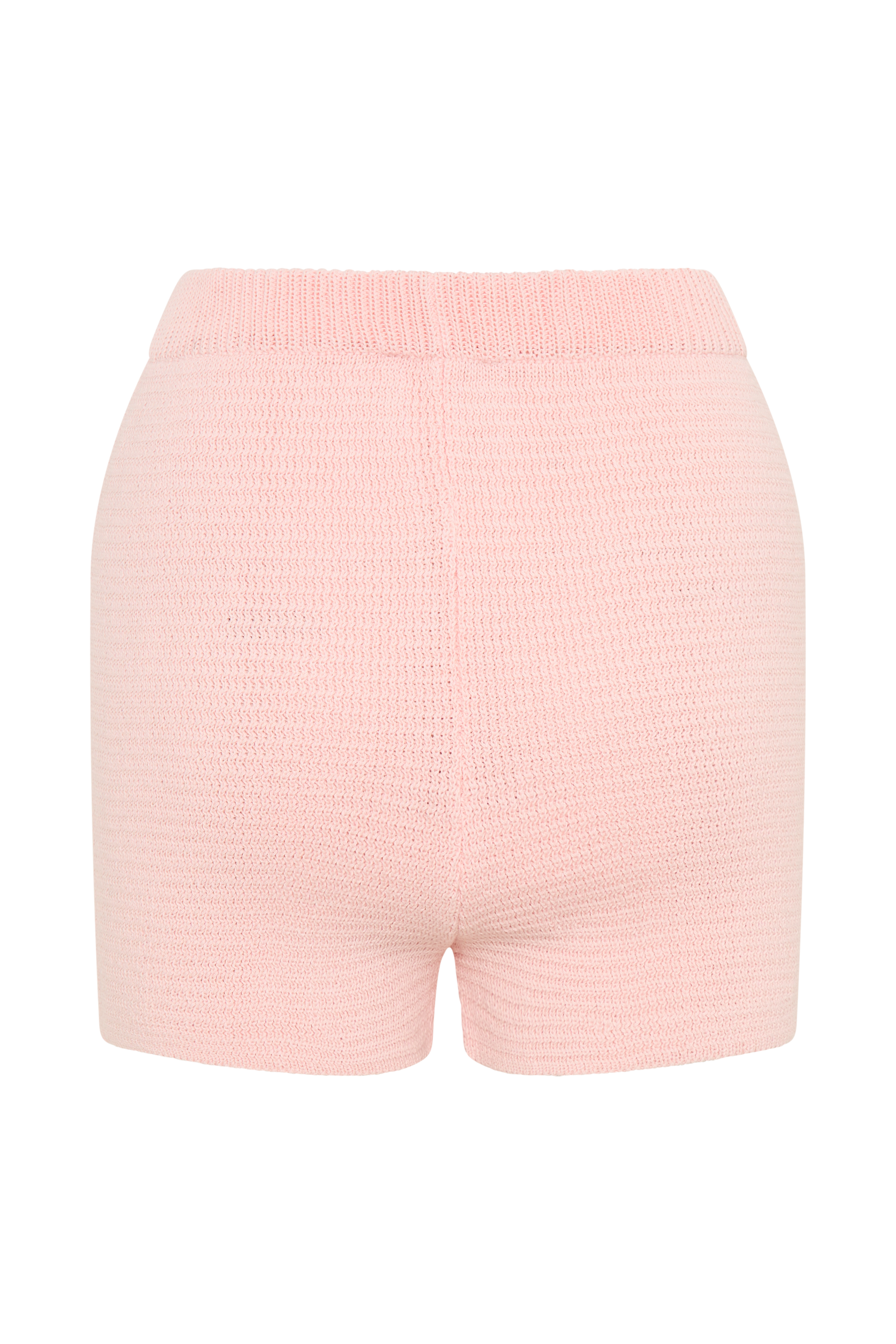Noah Knit Shorts - Baby Pink
