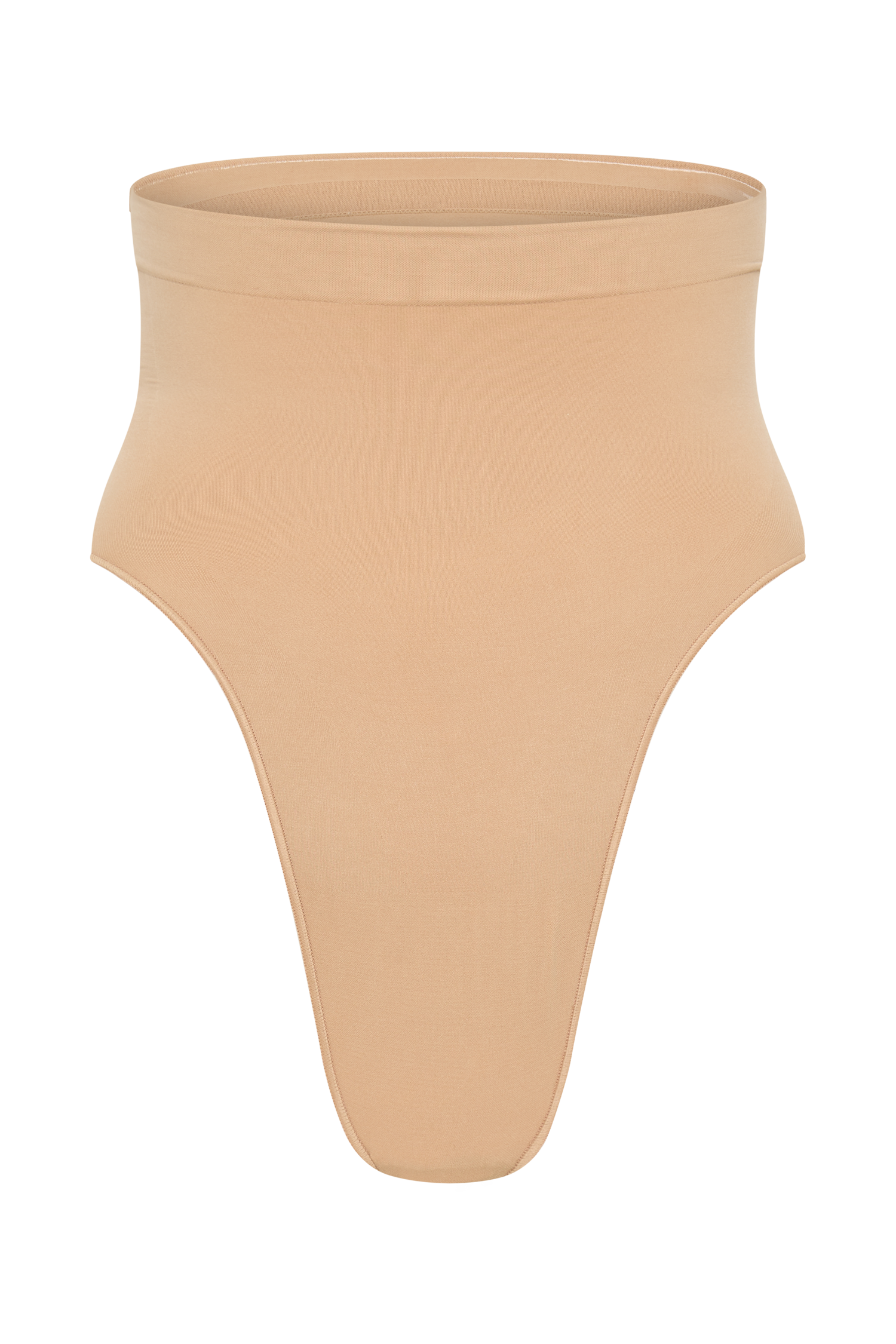 Saria High Waist Shapewear Briefs - Beige