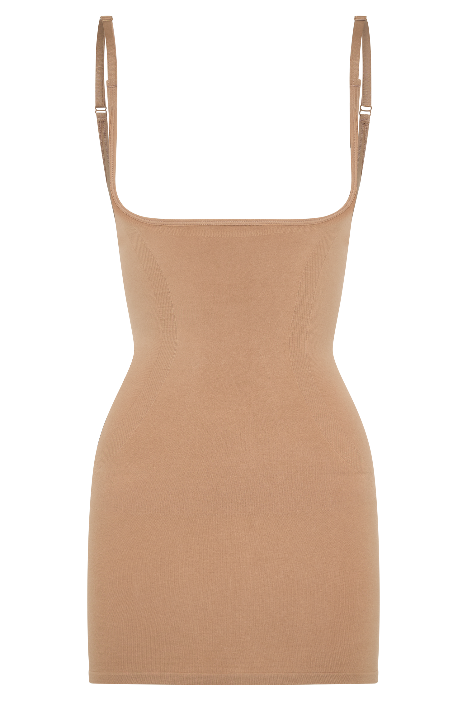 Jocelyn Backless Shapewear Mini Dress - Latte