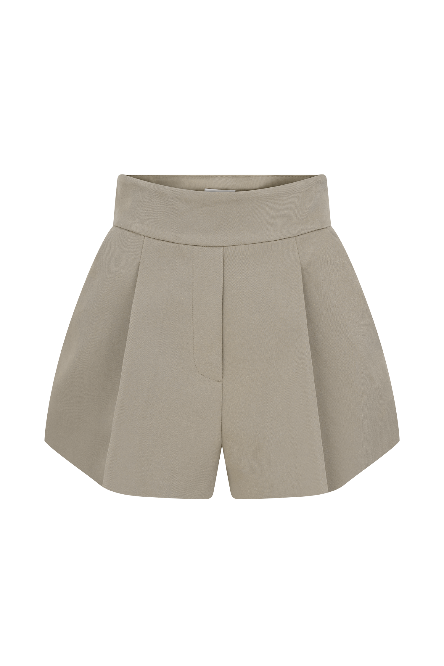 Alden High Waisted Short - Pebble