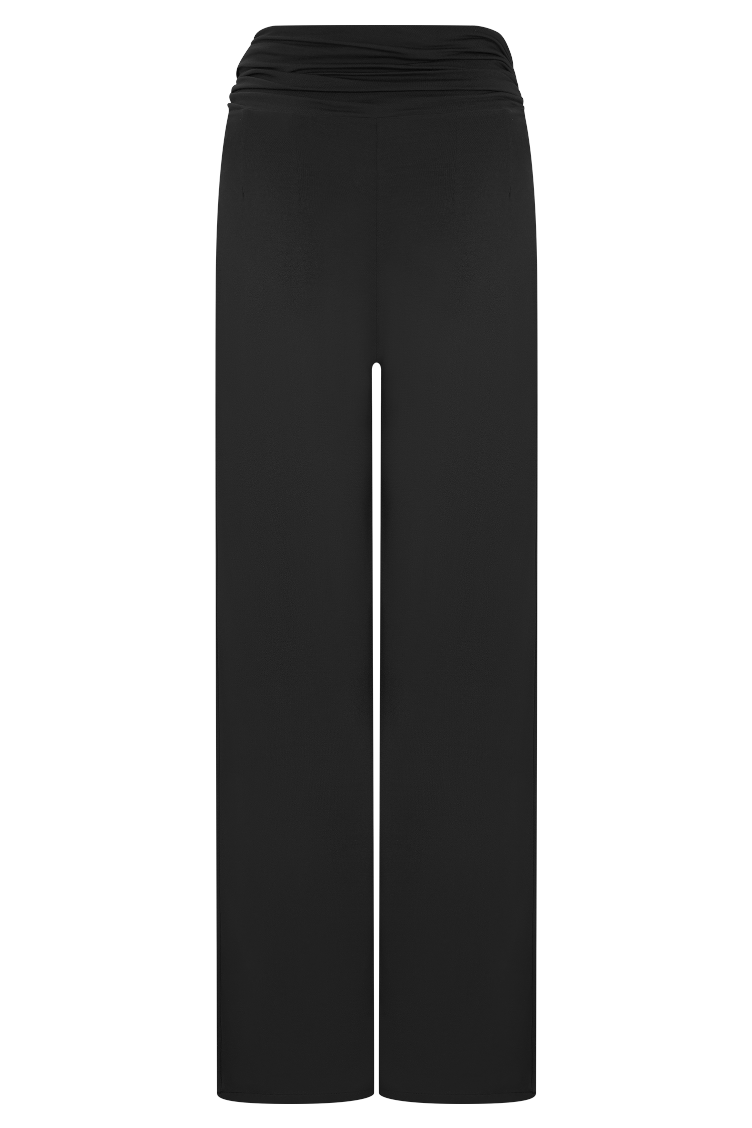 Ramona Modal Straight Leg Pant - Black